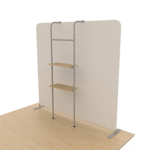 Ensemble Accessory - Shelves Rack with Monitor Mount | Displayit