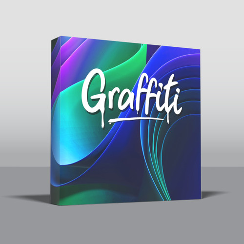 8' Graffiti Trade Show Display