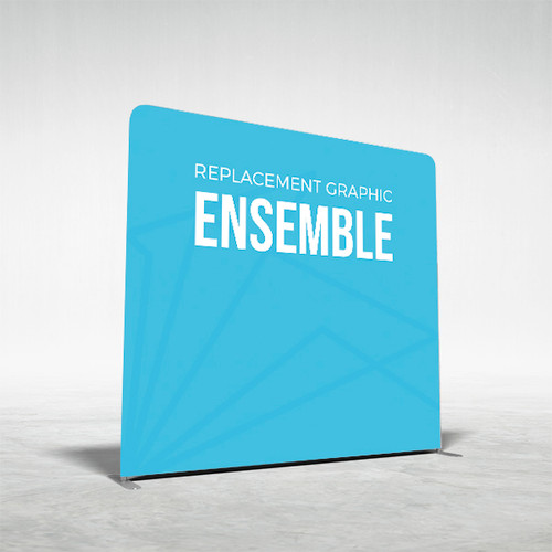 8' Helium by Ensemble Tension Fabric Display Replacement Graphic