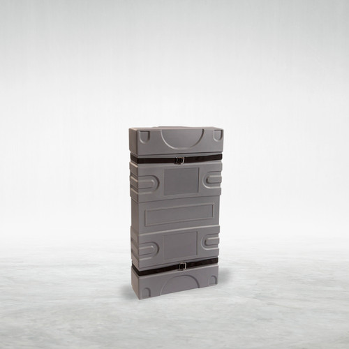 Large Telescoping Wheeled Trade Show Shipping Case