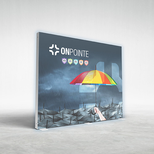 10' Prism Backlit Display Kit P10A | Displayit