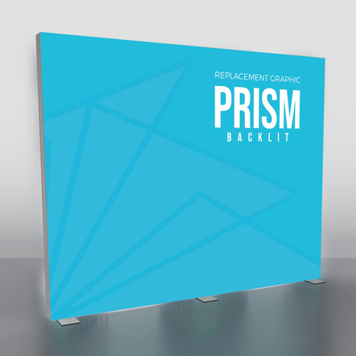 10' Prism Backlit Replacement Graphic | Displayit