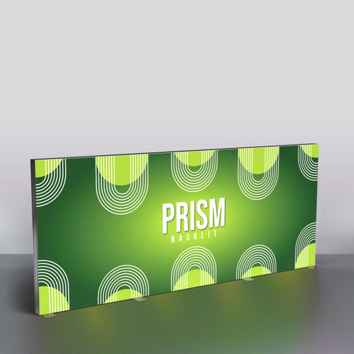 20' Prism Backlit Trade Show Display
