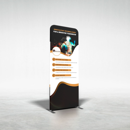 36" Ensemble Backlit Banner Stand - Main