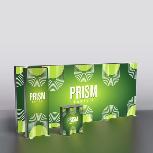 20' Prism Backlit Trade Show Display P20C