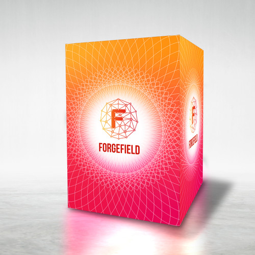 Illuminated 4 x 4 x 6 trade show tower display