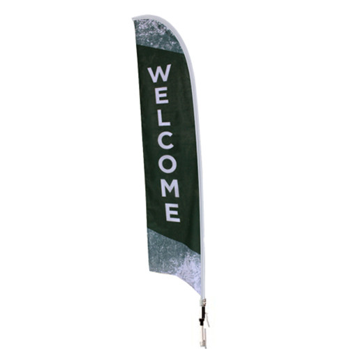 14 Foot Tall Feather Blade Flag - Large