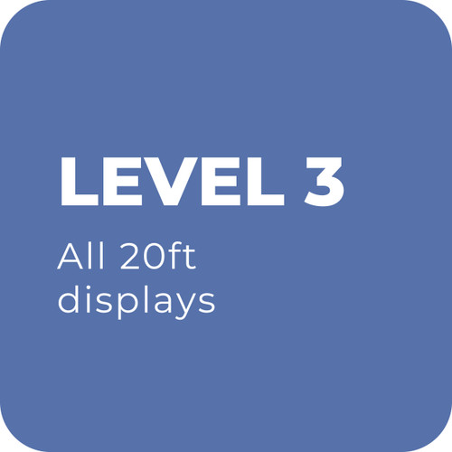 Creative Design Level 3 - All 20 Foot Displays