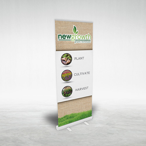 Reveal Ultralight 33" Retractable Banner Stand