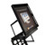 6 Pocket Black Z6 Collapsible Literature Stand