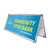 Roadside Banner Frame with Two Graphics