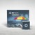 10ft Prism Backlit Trade Show Display - Counter