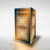 Illuminated 3 x 3 x 6 trade show tower display