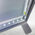 Closeup image of internal edge LED lights