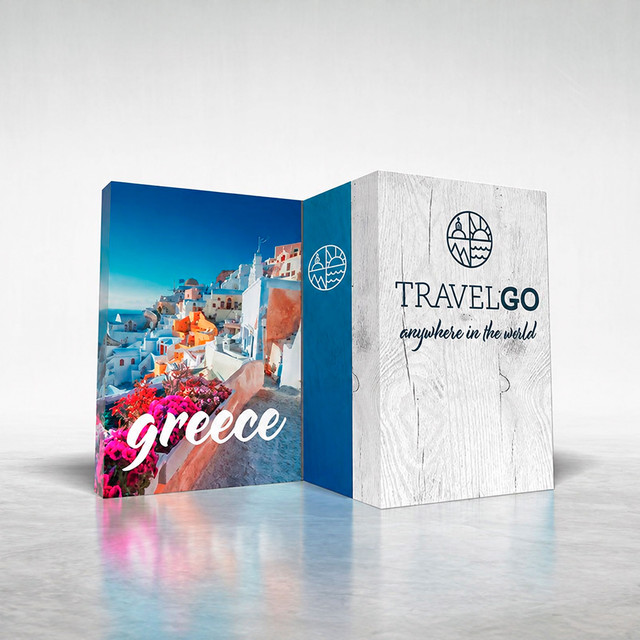 10ft Graffiti Backlit Trade Show Display Kit GB10B with Closet - Main