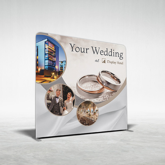 8ft Helium by Ensemble Tension Fabric Trade Show Display - Main