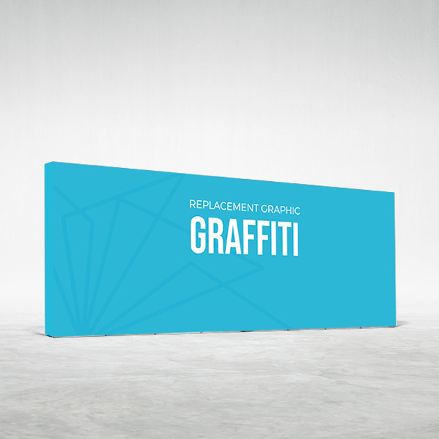 20' Graffiti Backlit Display - Replacement Graphic - End Cap
