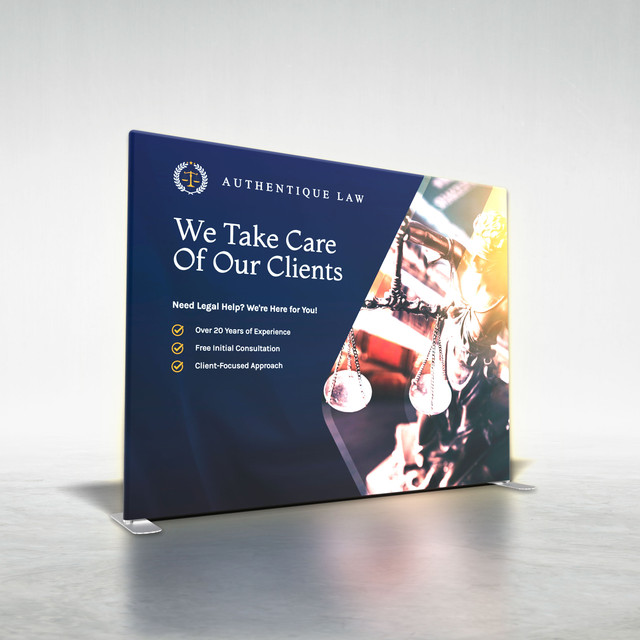 10' Ensemble Backlit Trade Show Display Lightbox - Main