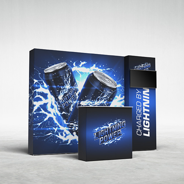 10ft Graffiti Trade Show Display Kit G10D - Main