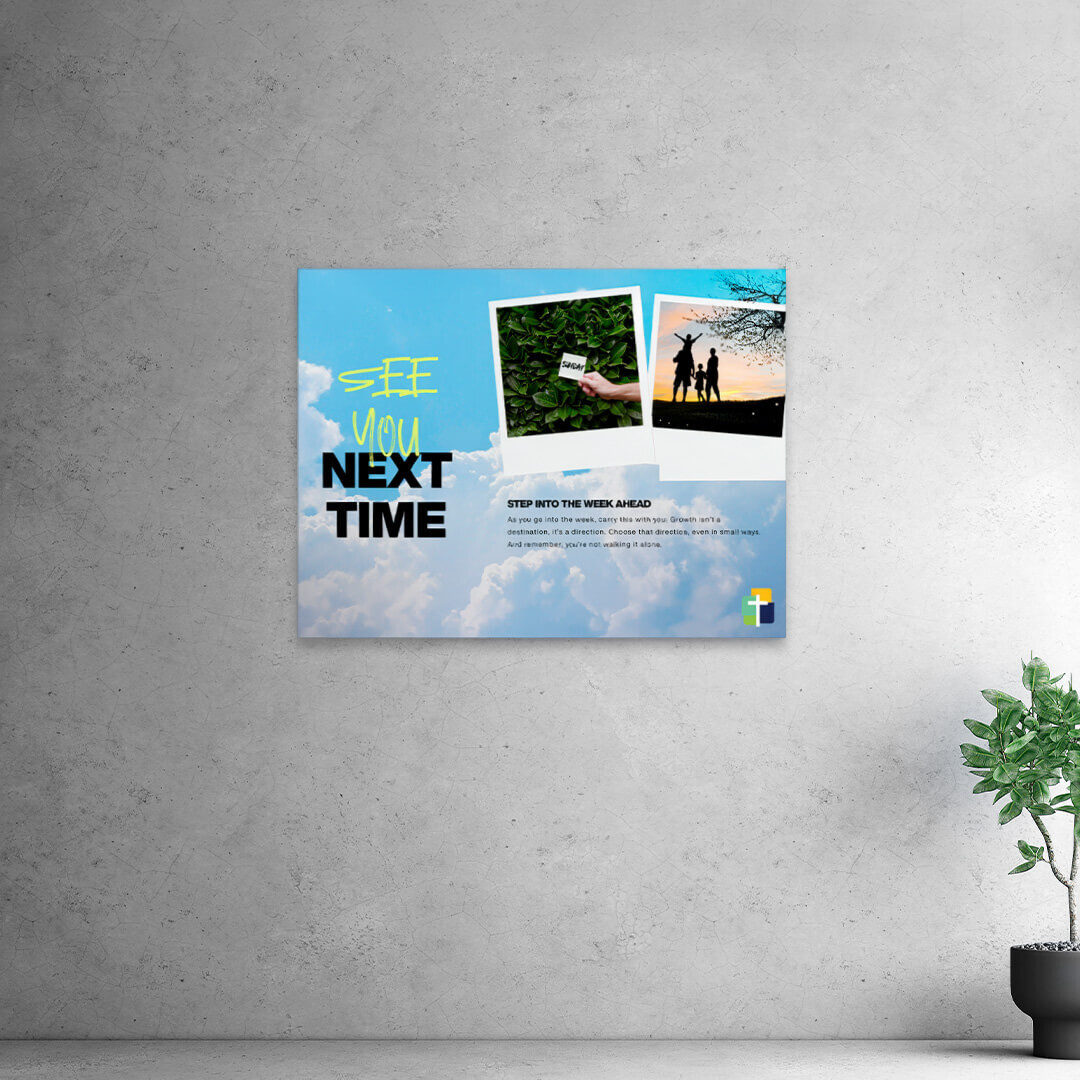 36 x 48 retail wall display with SEG fabric graphic for in-store branding