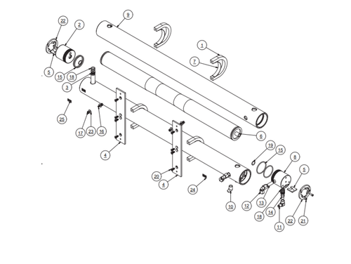 MEMBRANE RACK 1800-2