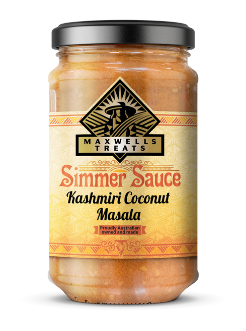 maxwells-treats-kashmiri-coconut-masala-simmer-sauce-australian-made maxwells-treats-kashmiri-coconut-masala-simmer-sauce-australian-made