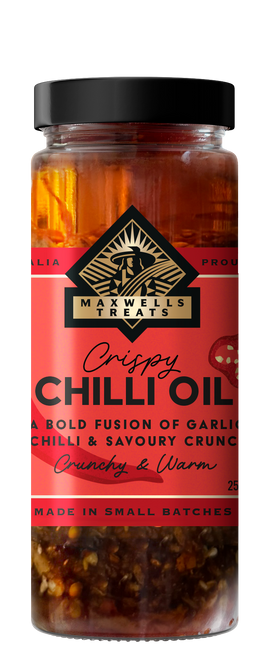 maxwells-treats-crispy-chilli-oil-australian-made maxwells-treats-crispy-chilli-oil-australian-made