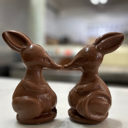 Chocolate Easter Bilbies at The Treat Factory.