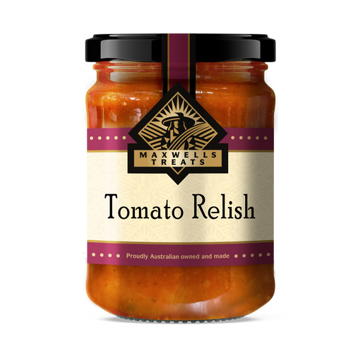 maxwells_treats_tomato_relish_australian_made