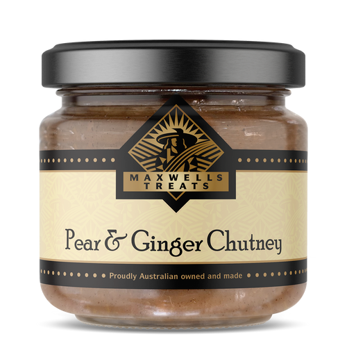 Pear & Ginger Chutney
Maxwell's Treats
The Treat Factory Pear & Ginger Chutney
Maxwell's Treats
The Treat Factory