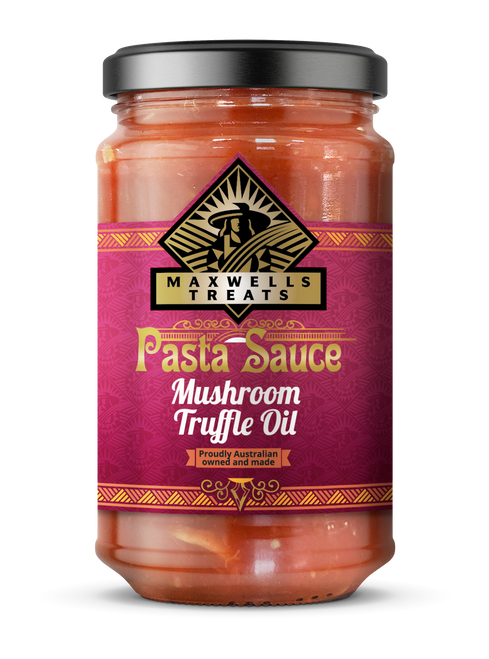 maxwells-treats-mushroom-truffle-oil-pasta-sauce-australian-made