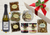 Christmas Bubbles and Treats Gift Hamper with Wileys Creek Silos Bubbles, cranberry sauce, brandy butter, Turkish Delight, Christmas Speckles, chocolate almonds, smoked almonds and caramel popcorn.