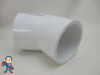 Hot Tub Spa 45 ELL 1 1/2" Slip X 1 1/2" Slip Plumbing PVC Fitting How To Video