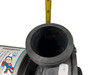 Pump, Waterway Viper, 5.0hp, 230v, 2-spd, 56fr, 2-1/2" x 2-1/2"", OEM
The measurement from the edge of the thread to the edge of the thread on the Suction and Pressure side is 3 11/16"..