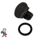 Bleeder Plug Wing Nut Style with O-Ring, Cmp, For Pressure Filter Cap