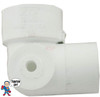 90 ELL 1 1/2" Street X 1 1/2" Slip with 1/8" FPT Plumbing PVC Fitting