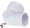 90 ELL 1 1/2" Street X 1 1/2" Slip with 1/8" FPT Plumbing PVC Fitting