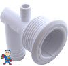 Jet Body, Pentair, Cyclone Euro Jet, air 3/8"barb x water 3/4"barb, Gasket & Nut