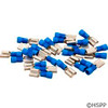 Disconnect, Female, 16-14AWG, .250 Tab, Blue, qty 25