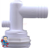 Jet Body, CMP, Typhoon 200, 1-1/2" Hole Size, Air 3/8" barb x Water 3/4" barb