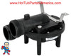 Wet End, Aqua-Flo, FMVP, 1.0HP, 1-1/2", 48 frame, 10-11A/115v Verticle Mount Pump
The Suction and Pressure sides both Measure about 2-3/8" Across the threads and is called 1 ½”!
Also the suction side of this wet end can be used in any position you simply unscrew the four bolts in the front and turn it and tighten the bolts back in and you are done...