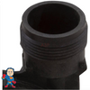 Wet End, Aqua-Flo, FMHP, 0.75HP, 1-1/2", 48 frame, 7.0A/230V, 10-11A/115v
The Suction and Pressure sides both Measure about 2-3/8" Across the threads and is called 1 ½”!