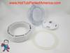 Spa Hot Tub Light Lens Red & Blue Kit with Silicon 5" Face Lense How To Video