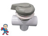 Diverter Valve Kit 3 3/4" Wide Cap Gray Hot Tub Spa 2" x 2" x 2" How To Video
This valve accepts 2" pipe or fittings which would measure about 2 3/8" outside Diameter of the pipe and 2 3/8" inside Diameter of the Valve..