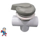 Diverter Valve Glue Kit 3 3/4" Wide Cap Gray Hot Tub Spa 2" How To Video
This valve accepts 2" pipe or fittings which would measure about 2 3/8" outside Diameter of the pipe and 2 3/8" inside Diameter of the Valve..