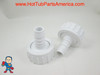 Set of 2 Hot Tub Spa 1" X 3/4" Barb Pump Union O-Ring use Tiny Might other Video