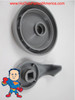 Spa Hot Tub Diverter Reinforced Handle Cap 3 5/8" Gray Smooth Universal Hot Tub