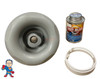 Nordic Hot Tub Retrofit 5 1/4" Jet with Glue Kit Gray Large VSR Spa How To Video
