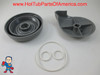 Diverter Valve 4" Kit Sundance® 03-0or Sweetwater 05+ O-Rings Cap Handle Hot Tub