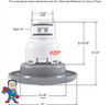 This is a basic measurement chart for this style of jet..